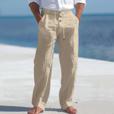 The Greenhaven Men’s Elegant Lightweight Summer Linen Pants