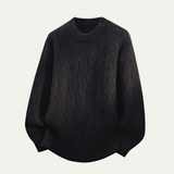 The Lakefield Men’s Casual Soft O Neck Warm Knitted Sweater