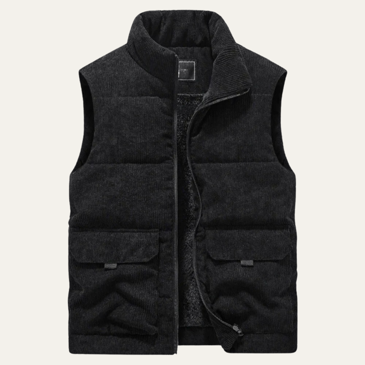 The Penzance Men's Corduroy Lightweight Quilted Gilet