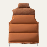 The Port Isaac Men's Stylish Quilted Puffer Gilet