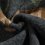 The Redruth Men’s Vintage Geometric Button-Up Cardigan