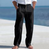 The Greenhaven Men’s Elegant Lightweight Summer Linen Pants
