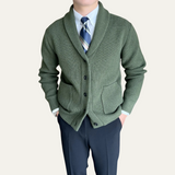 The Montrose Men’s Soft Knit Winter Button-Up Cardigan
