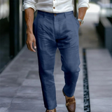 The Windfield Men’s Slim Fit Lightweight Linen Dress Pants