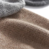 The Thornton Men’s Warm Ribbed Knit Cashmere Beanie Hat