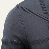 The Battersea Men’s Lightweight Knit Polo Sweater