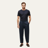The Meadowwater Men’s Loose Fit Cotton Linen Drawstring Pants
