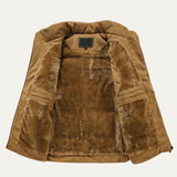 The Penzance Men's Corduroy Lightweight Quilted Gilet
