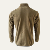 The Warwick Men’s Cashmere Wavy Texture Sweater with Chest Pocket