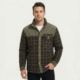 The Gallipoli Men’s Warm Winter Plaid Check Jacket