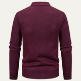 The Llangollen Men’s Button Up Casual Knit Cardigan with Pockets