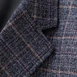 The Durham Men’s Plaid Striped Business Casual Work Jacket