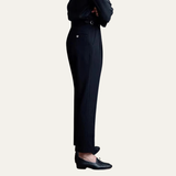 The Riccione Men’s Slim Fit High Waist Pleated Dress Pants