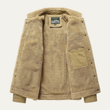 The Warwick Men’s Warm Fleece Lined Outdoor Winter Jacket