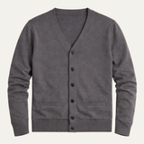 The Porto Cervo Men’s V Neck Lightweight Knit Cardigan