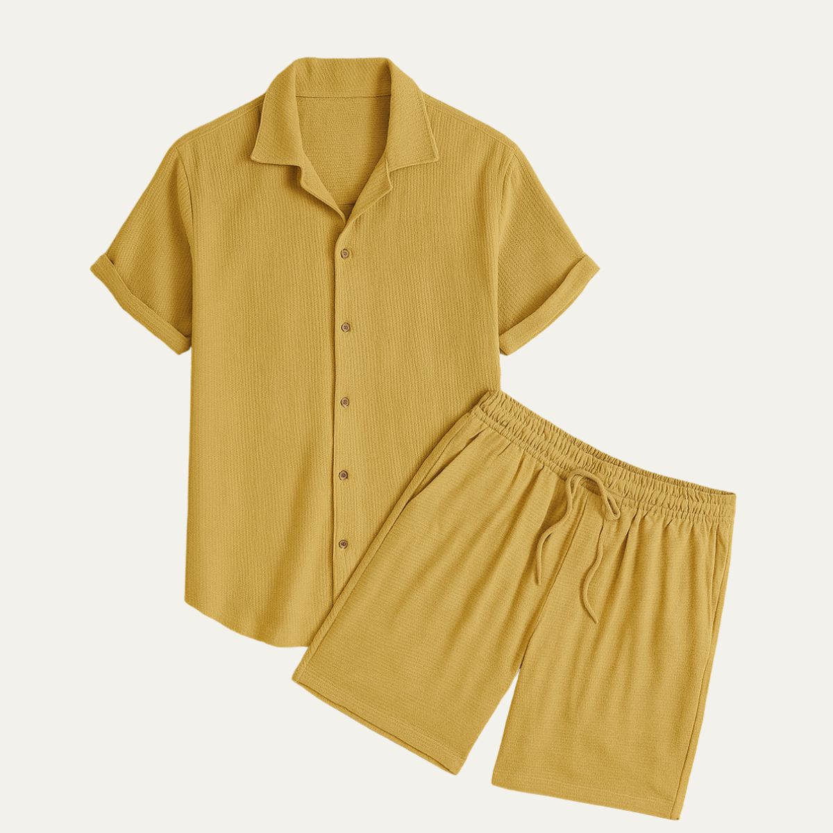 The Corsica Fabric Set – Summer Shirt & Trousers for Men