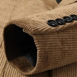 The Lancaster Men’s Thick Flannel Corduroy Business Blazer Jacket