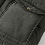 The Bellmont Men’s Thick Warm Hooded Parka Coat with Fur Lining