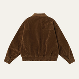 The Caldaro Men’s Retro Zip Up Suede Bomber Jacket