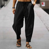 The Faircrest Ridge Men’s Cotton Linen Wide Leg Casual Pants