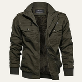 The Sydenham Men’s Windproof Multi-Pocket Military Bomber Jacket