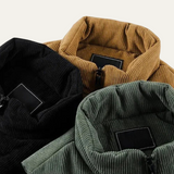 The Penzance Men's Corduroy Lightweight Quilted Gilet