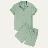 The Corsica Linen Set – Summer Shirt & Trousers for Men