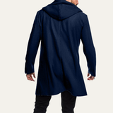 The Montrose Ridge Men’s Classic Wool Blend Winter Toggle Duffle Jacket