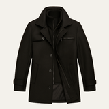The Danforth Men’s Waterproof Casual Long Jacket with Adjustable Cuffs