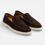The Albright Men’s Slip On Suede Loafers