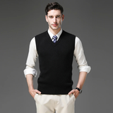 The Castellina Men’s Soft Anti-Pilling V-Neck Knitted Vest
