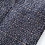 The Durham Men’s Plaid Striped Business Casual Work Jacket