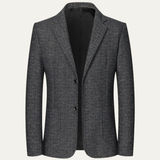 The Sarentino Men’s Vintage Checkered Plaid Blazer Jacket