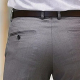 The Monza Men’s Slim Fit Wrinkle Resistant Business Dress Pants