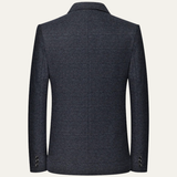 The Sarentino Men’s Vintage Checkered Plaid Blazer Jacket
