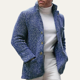 The Pemberton Men's Smart Casual Button-Up Winter Knitted Cardigan
