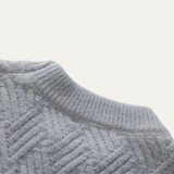 The Deerfield Men’s Soft O Neck Warm Knitted Sweater