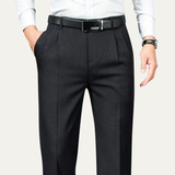 The Oakshire Men’s Double Pleated Straight Leg Dress Pants