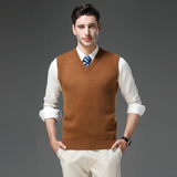The Castellina Men’s Soft Anti-Pilling V-Neck Knitted Vest