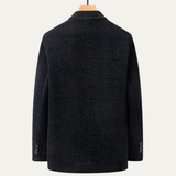 The Portwell Men’s Business Chenille Warm Fur Lined Blazer