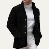 The Pemberton Men's Smart Casual Button-Up Winter Knitted Cardigan