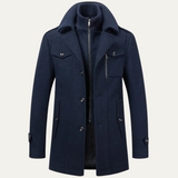 The Somerset Men's Elegant Winter Wool Blend Coat