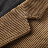 The Lancaster Men’s Thick Flannel Corduroy Business Blazer Jacket