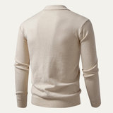 The Soverato Men’s Soft Cotton Casual Knit Polo Jumper