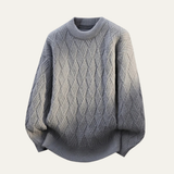 The Deerfield Men’s Soft O Neck Warm Knitted Sweater