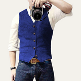 The St. Andrews Men's Elegant Button-Up Vintage Vest