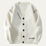 The Hawthorne Men’s Button Front Knit Cardigan Sweater