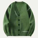 The Hawthorne Men’s Button Front Knit Cardigan Sweater
