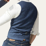 The St. Andrews Men's Elegant Button-Up Vintage Vest
