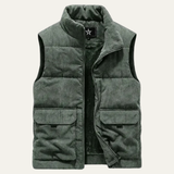 The Silverhill Men’s Corduroy Warm Padded Puffer Gilet